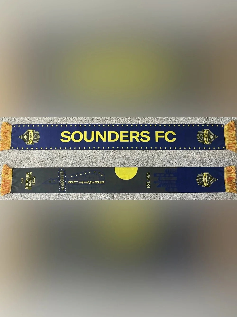 Seattle Sounders 2021 Alliance Member Soccer Scarf